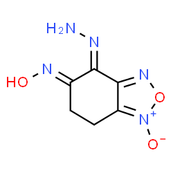 2,1,3-Benzoxadiazole-4,5-dione,6,7-dihydro-,4-hydrazone,5-oxime,1-oxide(9CI) picture