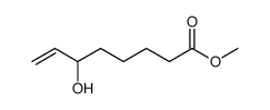 6-hydroxy-oct-7-enoic acid methyl ester Structure