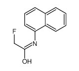 2-Fluoro-N-(1-naphtyl)acetamide Structure