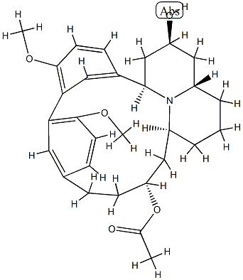 (12R)-Lythrancane-8α,12-diol 12-acetate structure