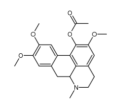 O-acetylthaliporphine结构式