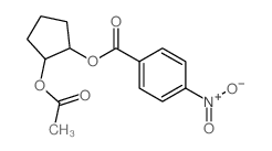 (2-acetyloxycyclopentyl) 4-nitrobenzoate Structure