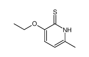 3-ethoxy-6-methyl-1H-pyridine-2-thione结构式