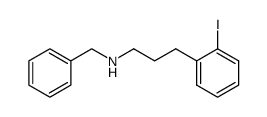 N-benzyl-3-(o-iodophenyl)propylamine结构式