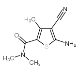 5-氨基-4-氰基-n,n,3-三甲基噻吩-2-羧酰胺图片
