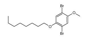 1,4-dibromo-2-methoxy-5-octoxybenzene Structure