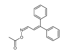 (Z)-β-phenylcinnamaldoxime O-acetate结构式