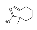 1-methyl-2-methyliden-1-cyclohexancarbonsaeure结构式