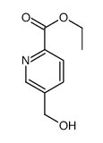 5-(羟基甲基)吡啶甲酸乙酯结构式