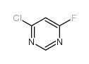 Pyrimidine, 4-chloro-6-fluoro- (9CI) structure