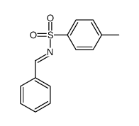 N-亚苄基-4-甲基苯磺酰胺结构式