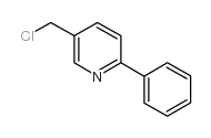 5-(chloromethyl)-2-phenylpyridine Structure