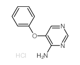 5-phenoxypyrimidin-4-amine结构式