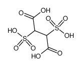 2,3-disulfosuccinic acid Structure