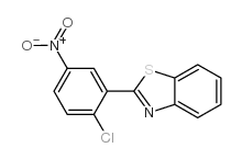 Benzothiazole, 2-(2-chloro-5-nitrophenyl)- picture