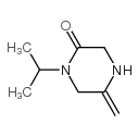 2,5-Piperazinedione,1-(1-methylethyl)-(9CI) Structure
