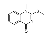 1-methyl-2-(methylsulfanyl)-quinazolin-4(1H)-one Structure