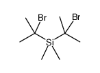 Dimethyl-bis-(a-bromoisopropyl) Silane Structure