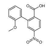 2-(2-methoxyphenyl)-4-nitrobenzoic acid Structure