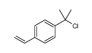 1-(2-chloropropan-2-yl)-4-ethenylbenzene Structure