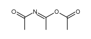 (N-acetyl-acetimidic acid )-acetic acid-anhydride Structure