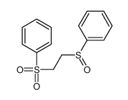 2-(benzenesulfonyl)ethylsulfinylbenzene Structure