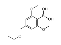 [4-(ethoxymethyl)-2,6-dimethoxyphenyl]boronic acid结构式