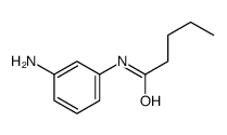 N-(3-aminophenyl)pentanamide结构式