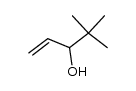 (RS)-(±)-4,4-dimethylpent-1-en-3-ol结构式