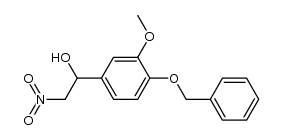 1-(3-methoxy-4-benzyloxyphenyl)-2-nitroethanol Structure