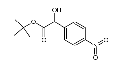 tert-butyl hydroxy-(4-nitrophenyl)acetate Structure