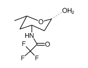 2,2,2-Trifluoro-N-(2-hydroxy-6-methyl-tetrahydro-pyran-4-yl)-acetamide Structure