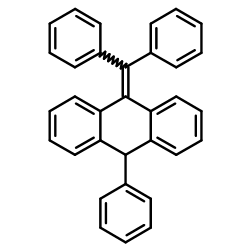 9-(Diphenylmethylene)-10-phenyl-9,10-dihydroanthracene结构式