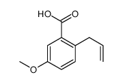 5-methoxy-2-prop-2-enylbenzoic acid Structure