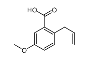 5-methoxy-2-prop-2-enylbenzoic acid结构式