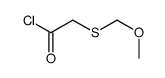 2-(methoxymethylsulfanyl)acetyl chloride Structure