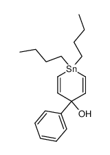 1,1-Dibutyl-4-phenyl-1,4-dihydro-stannin-4-ol Structure