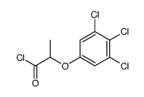 2-(3,4,5-trichlorophenoxy)propanoyl chloride结构式