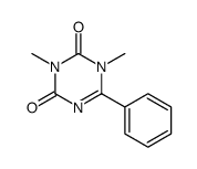 1,3-dimethyl-6-phenyl-1,3,5-triazine-2,4-dione Structure