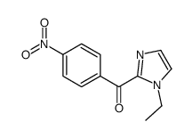 (1-ethylimidazol-2-yl)-(4-nitrophenyl)methanone结构式