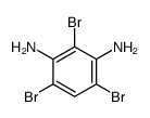 2,4,6-tribromobenzene-1,3-diamine Structure