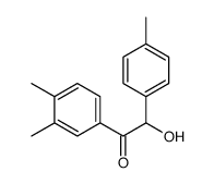 1-(3,4-dimethylphenyl)-2-hydroxy-2-(4-methylphenyl)ethanone Structure