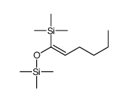 trimethyl(1-trimethylsilylhex-1-enoxy)silane Structure