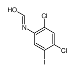 N-(2,4-dichloro-5-iodophenyl)formamide Structure