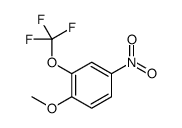 4-Nitro-2-(Trifluoromethoxy)Anisole Structure