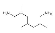 2,4,6-trimethylheptane-1,7-diamine Structure