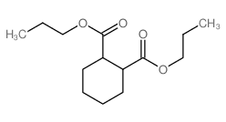 dipropyl cyclohexane-1,2-dicarboxylate Structure