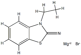 Magnesium, bromo(3-ethyl-2(3H)-benzothiazoliminato-N2)- (9CI)结构式