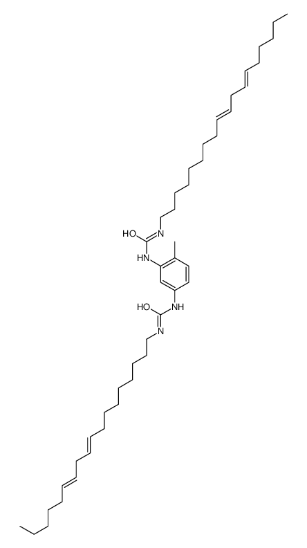 N,N''-(4-methyl-m-phenylene)bis[N'-octadecadienylurea]结构式