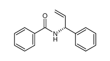 (R)-N-benzoyl-1-phenyl-2-propenylamine结构式